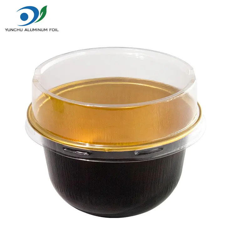 Quid sunt circum Pistor teres Aluminium Foil Containers?