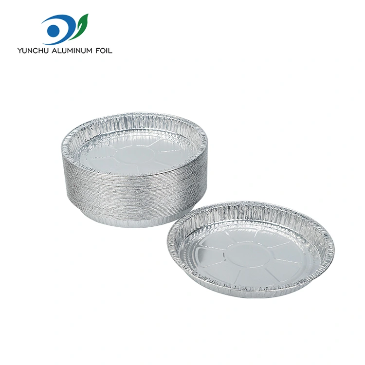 7-9 pollices pizza Pan Silver Aluminium Foil Containers