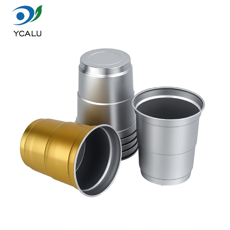 9oz Disposable Aluminium frigidum bibe Aluminium poculum