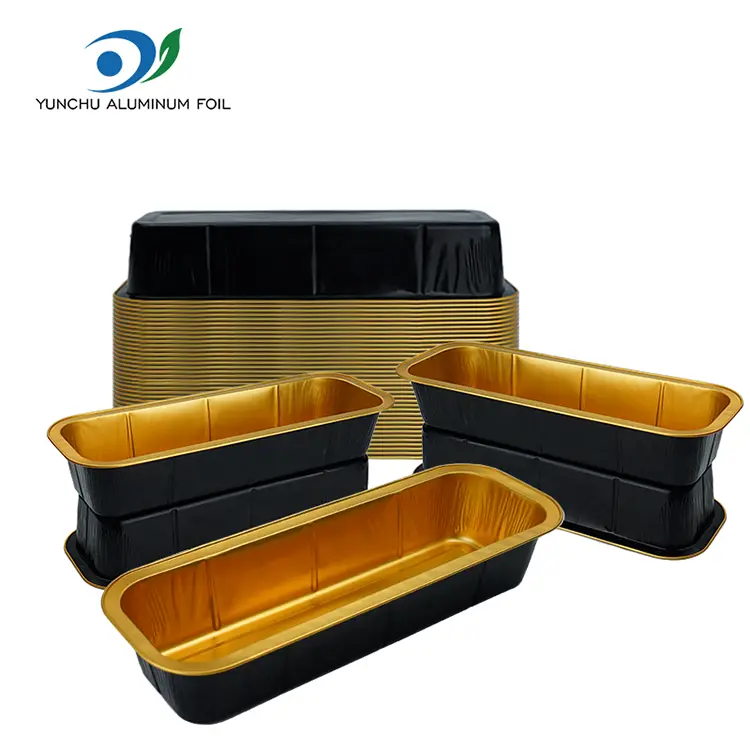 Atrum Clibili panem Smoothwall Aluminium Foil Containers