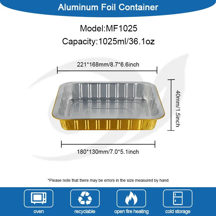 Aluminium Rectangulum Aluminium Foil