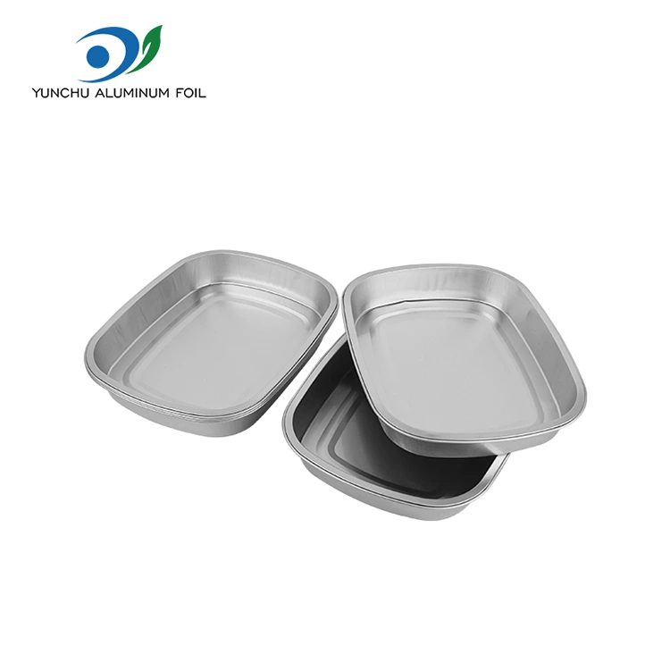 PROMPTU Catering Takeaway Argentum Square Aluminium Foil Containers