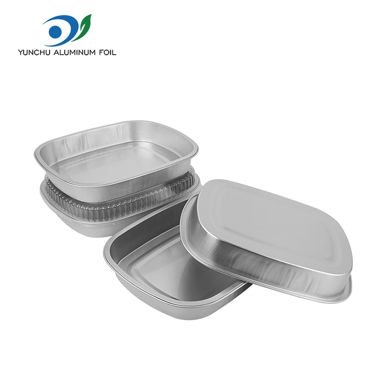 PROMPTU Catering Takeaway Argentum Square Aluminium Foil Containers