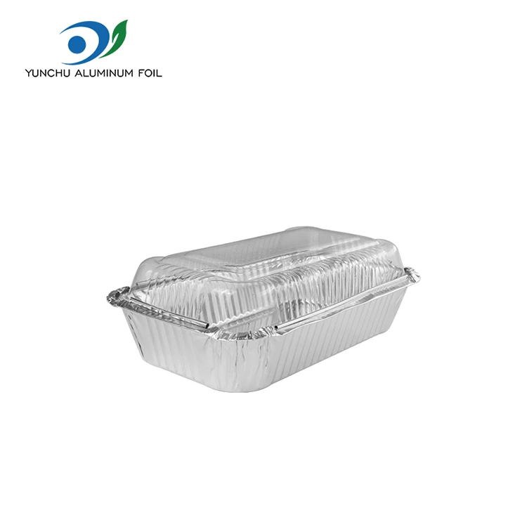 PROMPTU ieiunium cibum Box barbecue Silver Aluminium Foil Containers