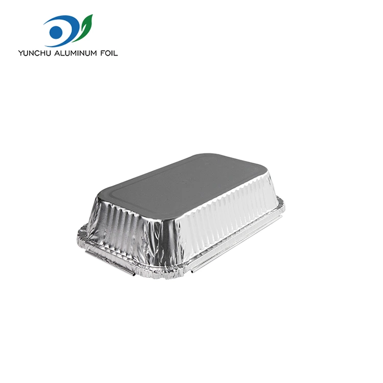 PROMPTU ieiunium cibum Box barbecue Silver Aluminium Foil Containers