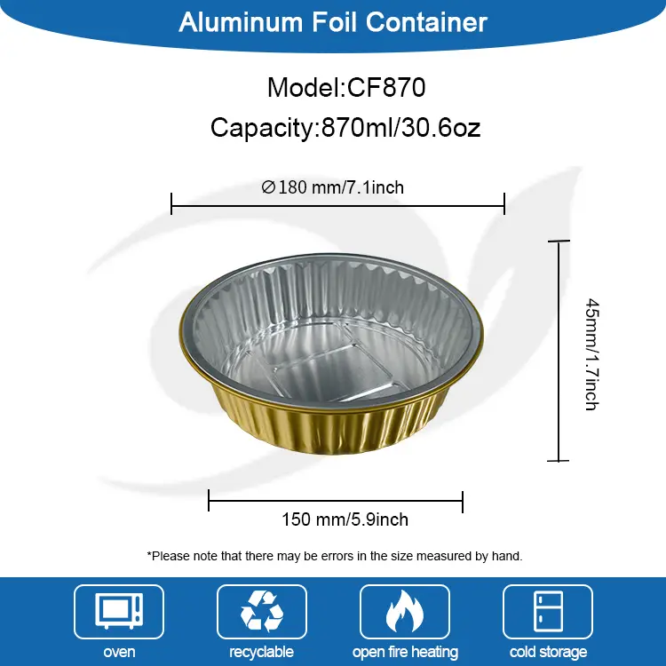 PROMPTIO Gratin Golden circum aluminium ffoyle continentia