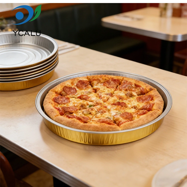 Patella pizza disponibile coquens circa Aluminium Foil Containers