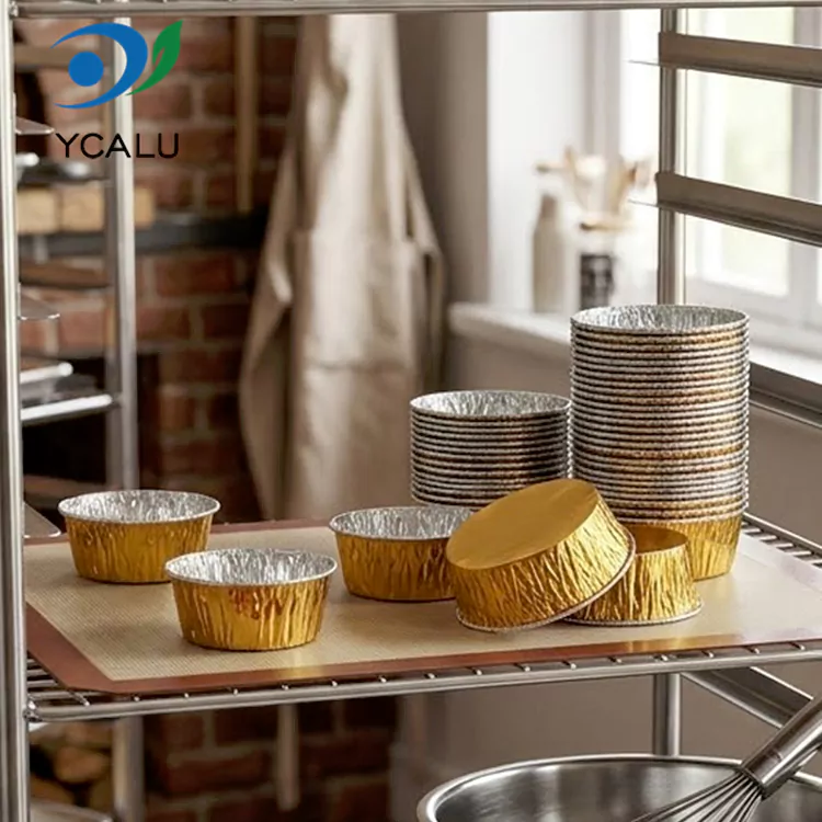 Argentum Aluminium Foil Food Containers disponibile circum lance