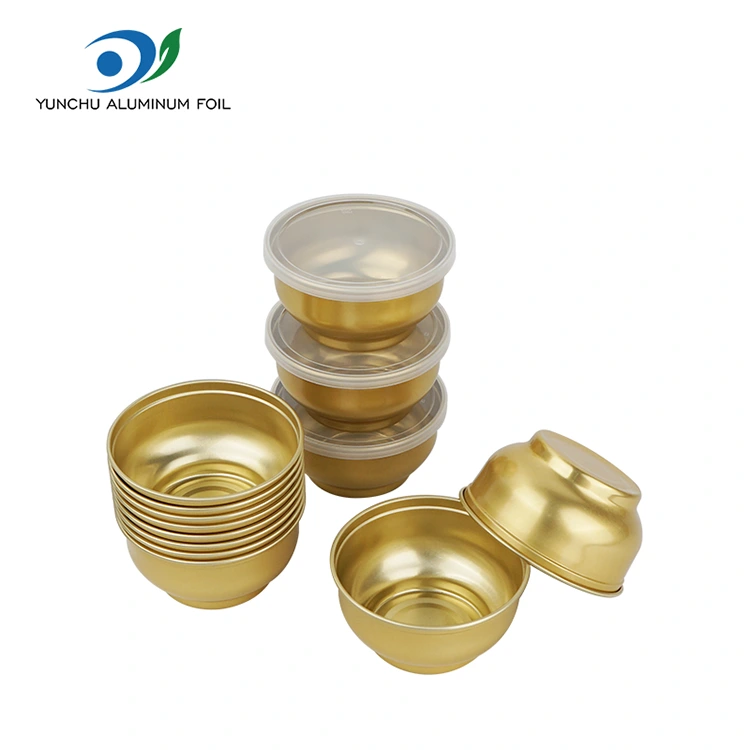PROMPTU circum parva Aurum Crater Aluminium Foil Containers