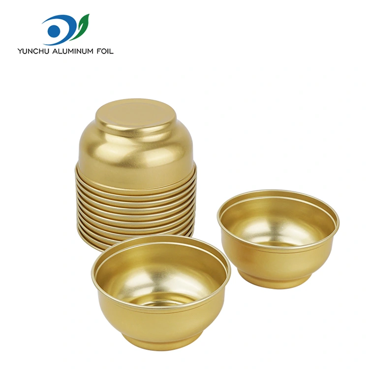 PROMPTU circum parva Aurum Crater Aluminium Foil Containers