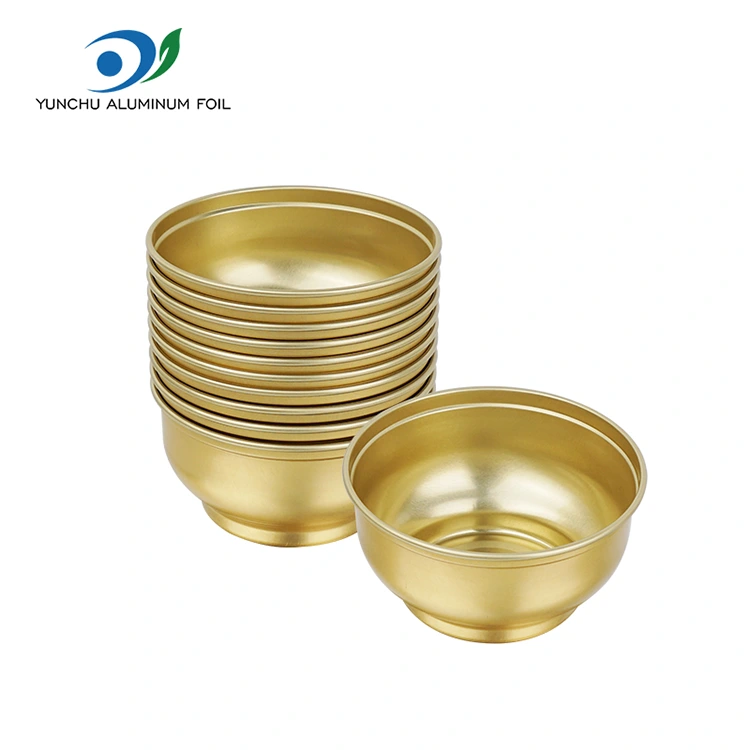 PROMPTU circum parva Aurum Crater Aluminium Foil Containers