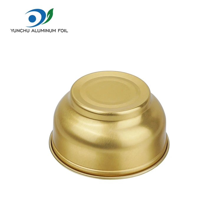 PROMPTU circum parva Aurum Crater Aluminium Foil Containers