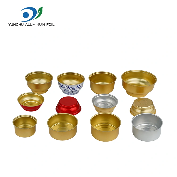 PROMPTU circum Takeaway Box Parvus Aurea Crater Aluminium Foil Containers