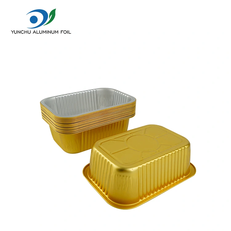 PROMPTU quadratum sigillum Gratin Aluminium Foil Containers