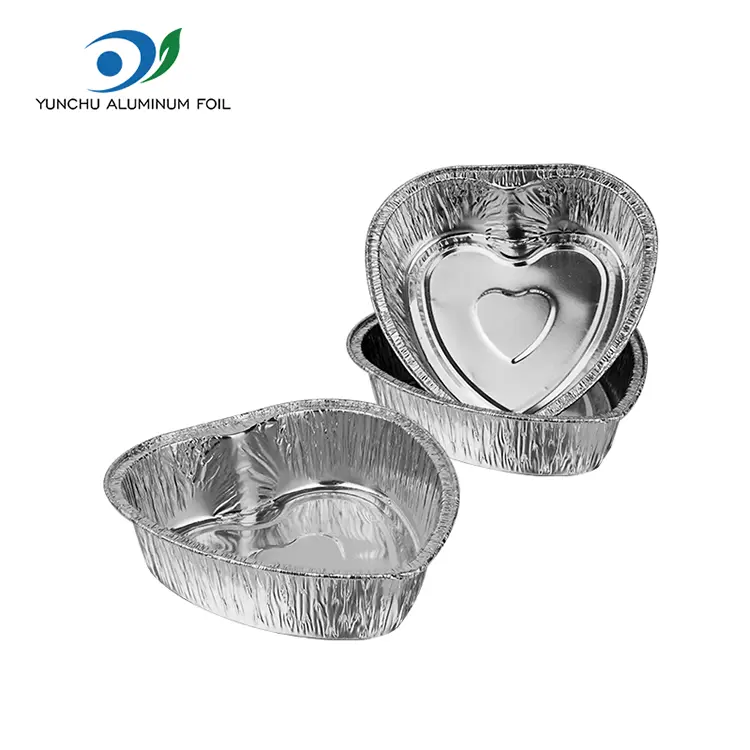 Cordis informibus Takeaway MUSTA Silver Aluminium Foil Containers