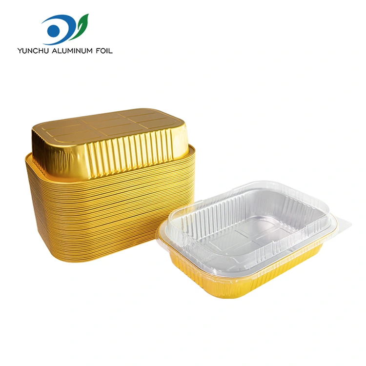 Gravis Officium Aluminium Continentes cibum pro Takeout Et Cibus Delivery
