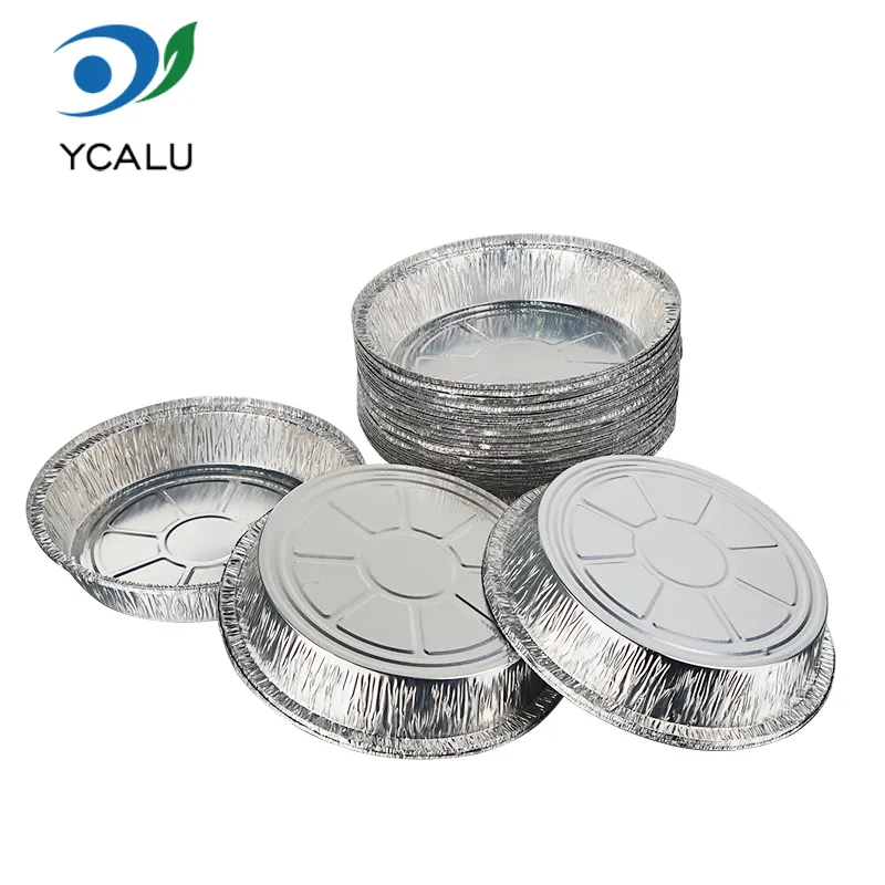 Air Fryer Food Silver Aluminium Foil Containers