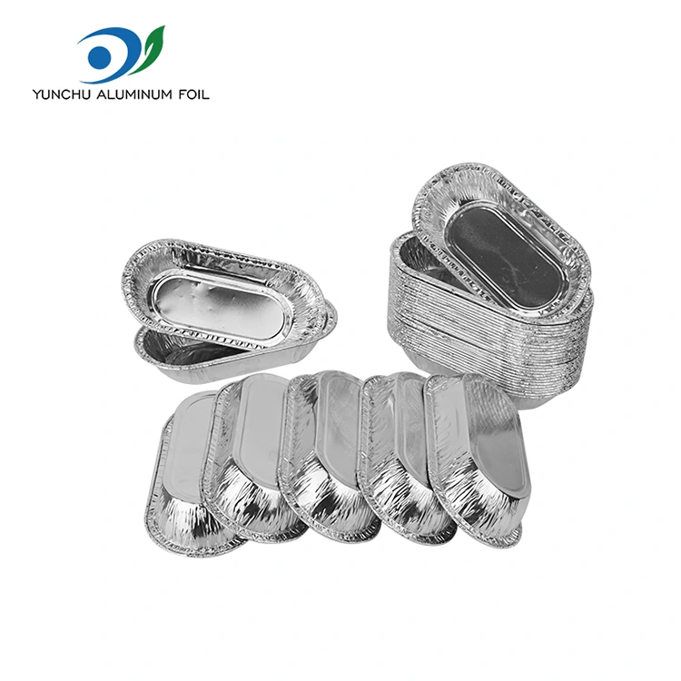 Oval COGUS Silver Aluminium Foil Cibum Continentis