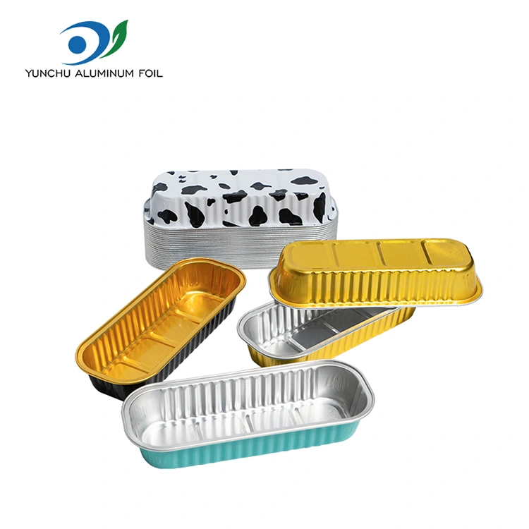 Rectangulum pistoria placenta smoothwall Aluminium Foil Containers