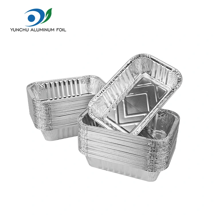 Rectangulum Palestrina Pan Silver Aluminium Foil Containers