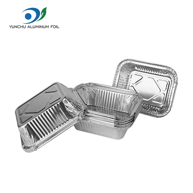 Atrum Barbecue Silver Aluminium Foil Containers