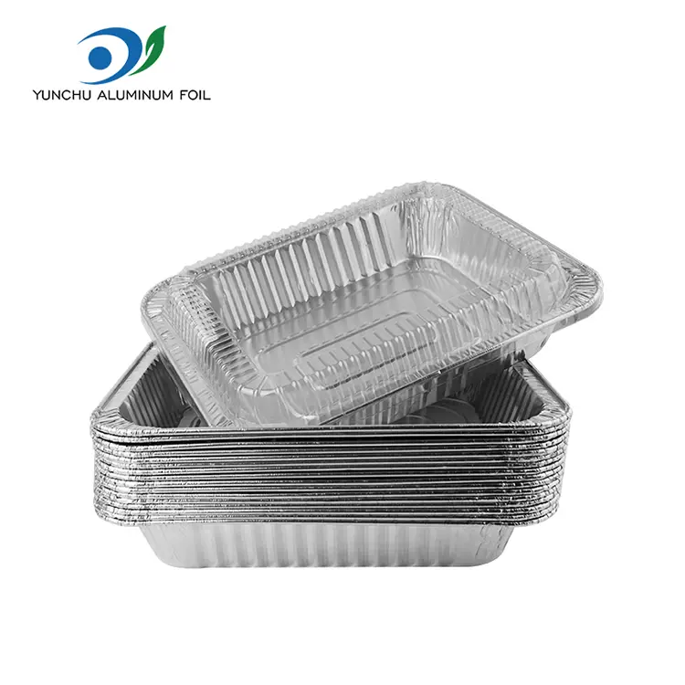 Turcia Turcia Auto Totus Atrum Silver Aluminium Foil Containers