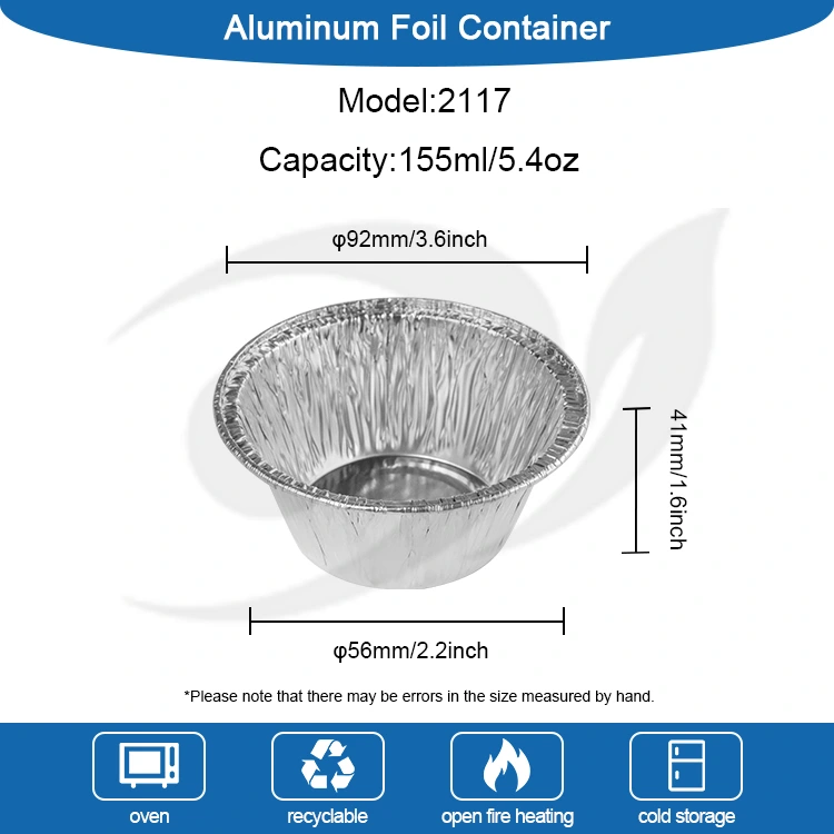 Circumda Coxi crustulam aluminium ffoyle cibum continens