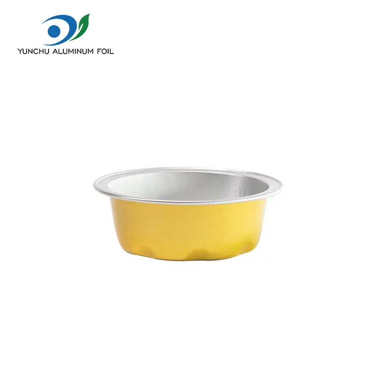 Round Placens Cup Smoothwall Aluminium Foil Containers