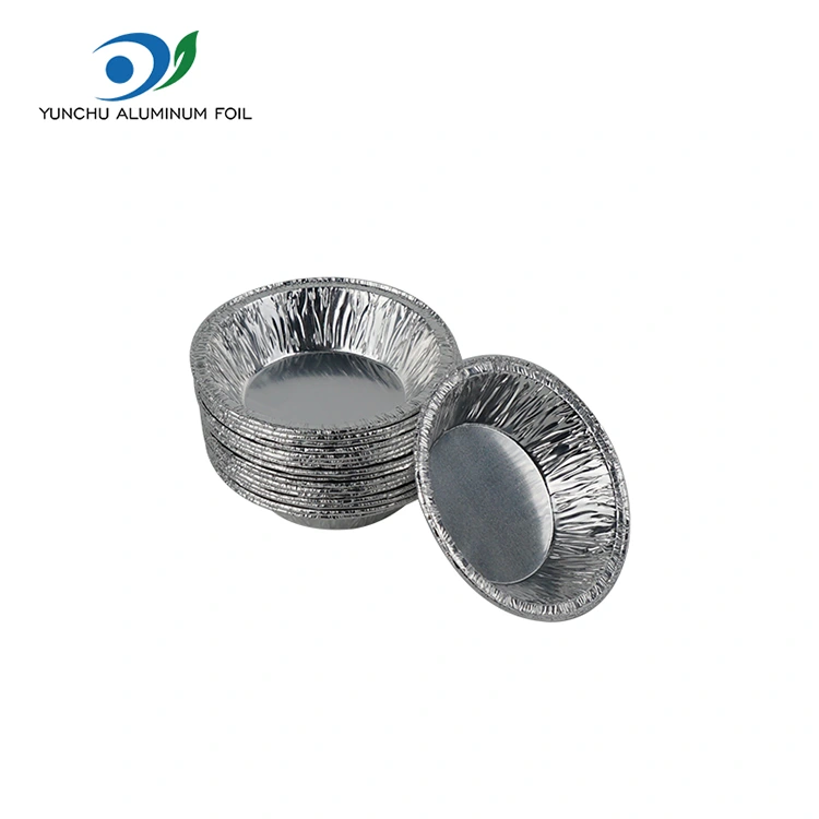 Per ovum Tart pro Snacks Silver Aluminium Foil Foil Cibum Continentis