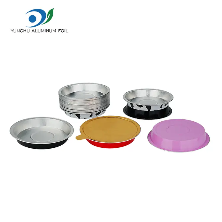 Rotundus calor, signati smoothwall Aluminium Foil Containers