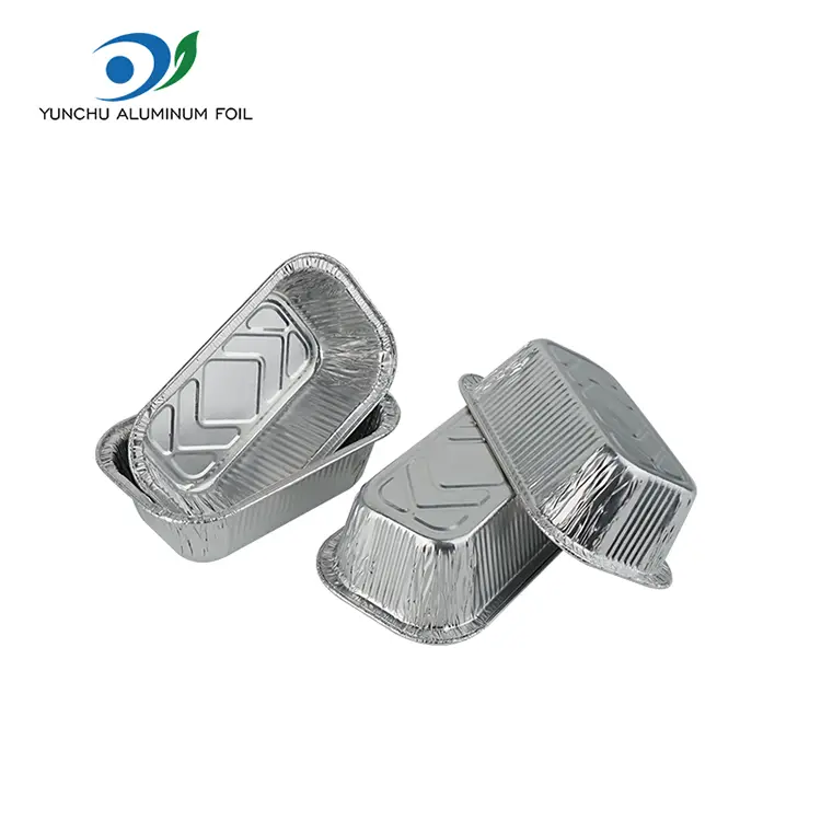 Quadratum Aeris Fryer catering Silver Aluminium Foil Containers