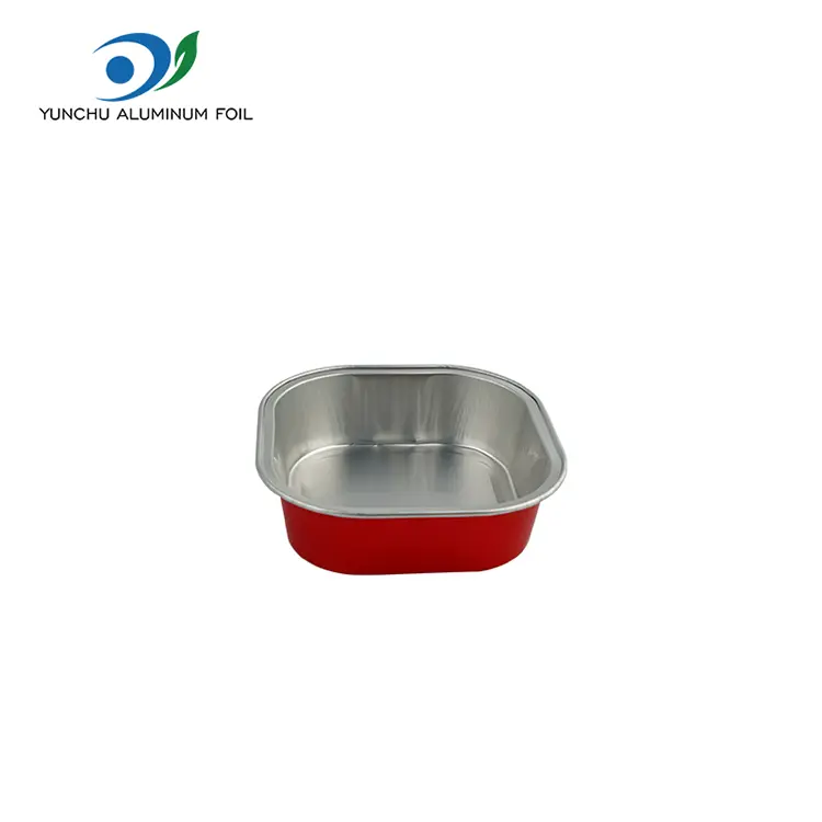 Quadratum coxit incrassatis smoothwall Aluminium Foil Containers Quadratum coxit incrassatis smoothwall Aluminium Foil Containers