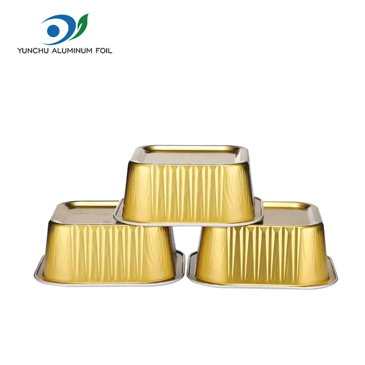 Quadratum pistoria smoothwall Aluminium Foil Containers