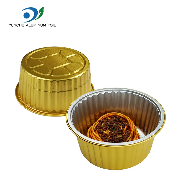 Takeaway Dining Golden per Aluminium Foil Containers